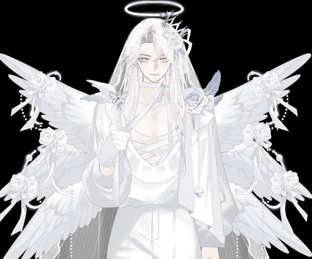 「live2dモデル」Dorian - 6セットのアウトフィット!