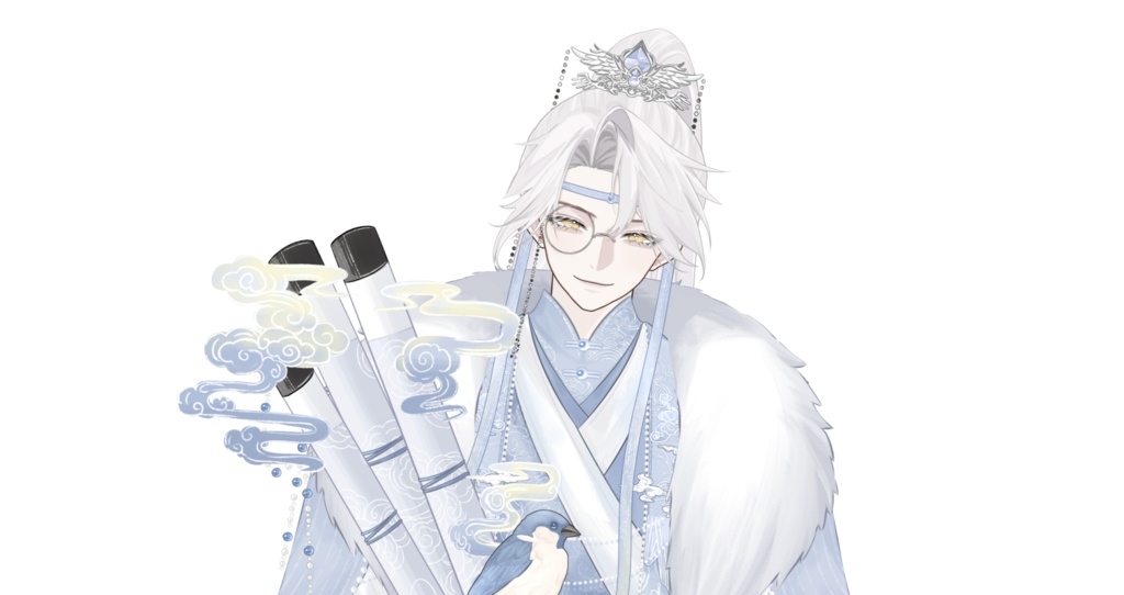 「live2dモデル」Dorian - 6セットのアウトフィット!