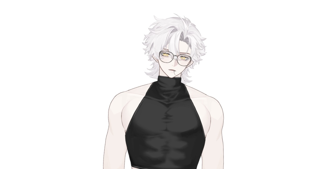 「live2dモデル」Dorian - 6セットのアウトフィット!