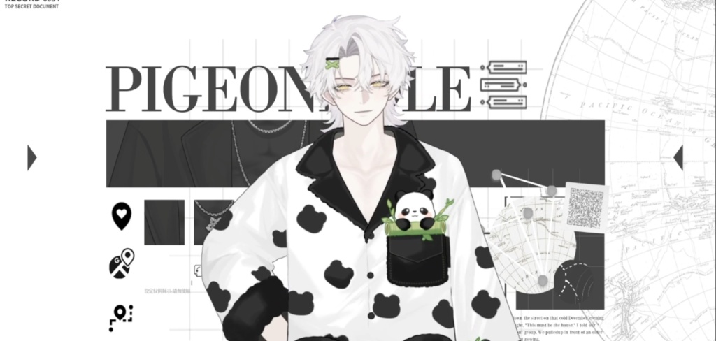 「live2dモデル」Dorian - 6セットのアウトフィット!