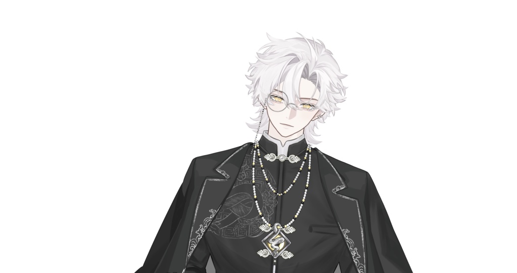 「live2dモデル」Dorian - 6セットのアウトフィット!