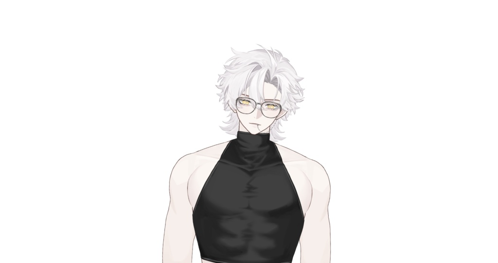 「live2dモデル」Dorian - 6セットのアウトフィット!