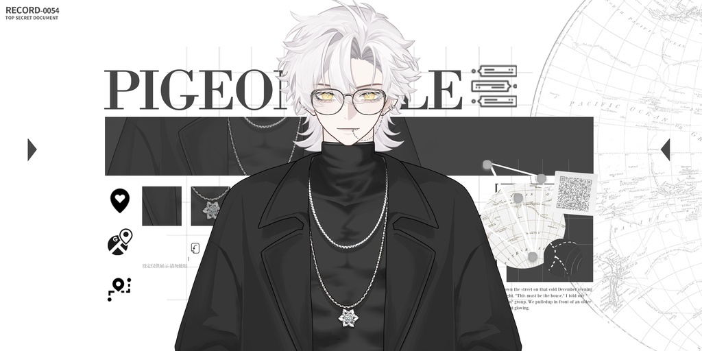 「live2dモデル」Dorian - 6セットのアウトフィット!