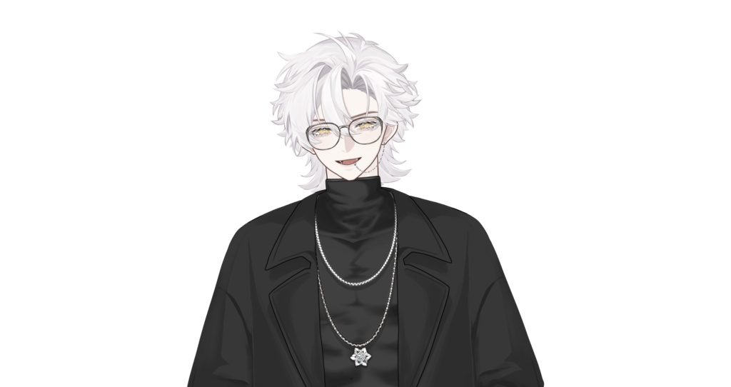 「live2dモデル」Dorian - 6セットのアウトフィット!