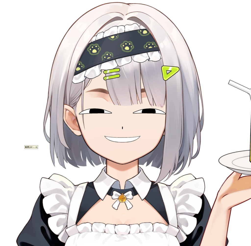 「live2dモデル」レモにゃん