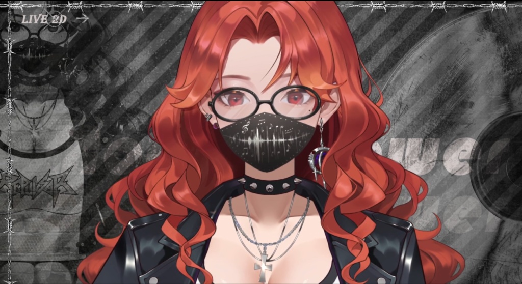 「live2dモデル」ひえん