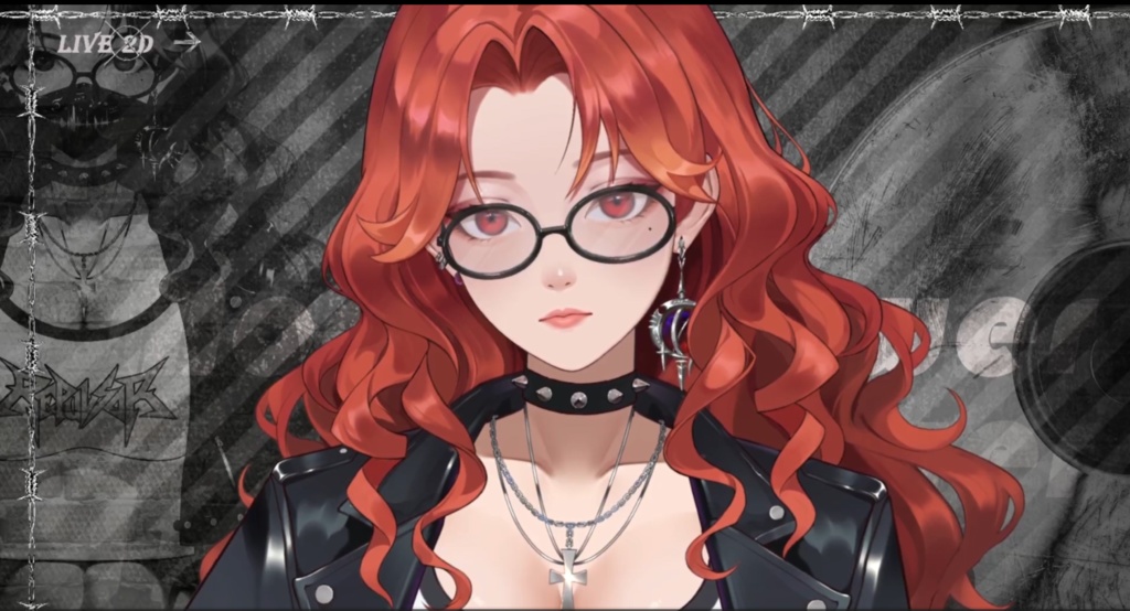 「live2dモデル」ひえん