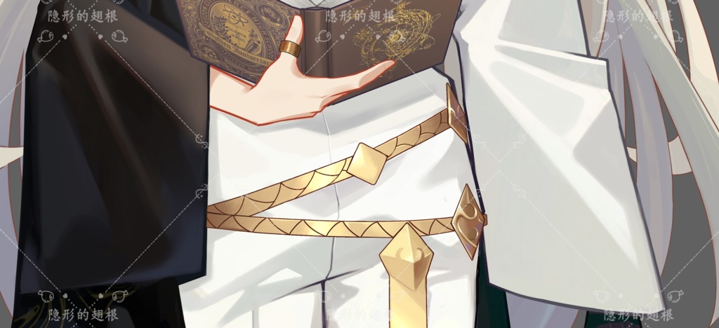 「高品質イラスト&PSDファイル | 聖職者風オリジナルキャラクター立ち絵」