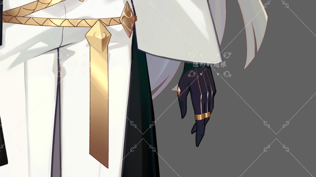 「高品質イラスト&PSDファイル | 聖職者風オリジナルキャラクター立ち絵」