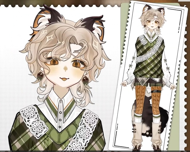 「live2dモデル」クリコ・コマツ