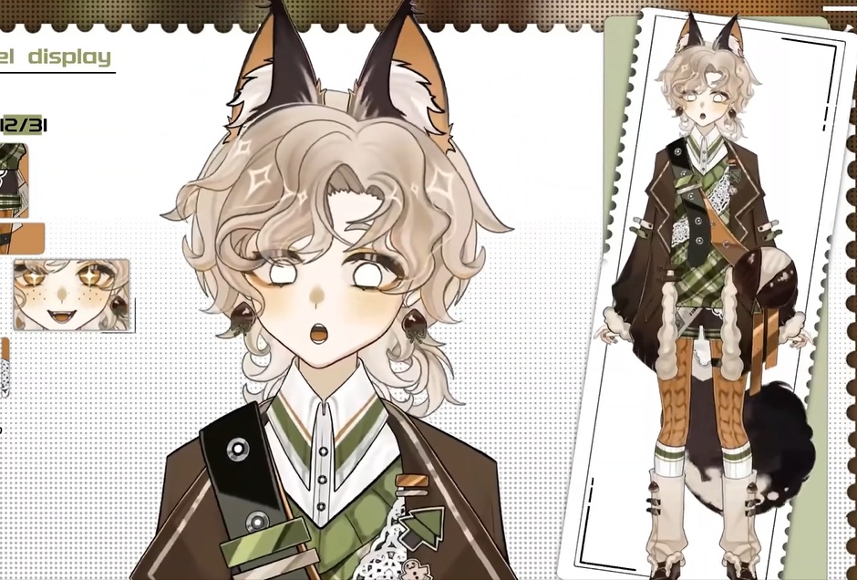 「live2dモデル」クリコ・コマツ