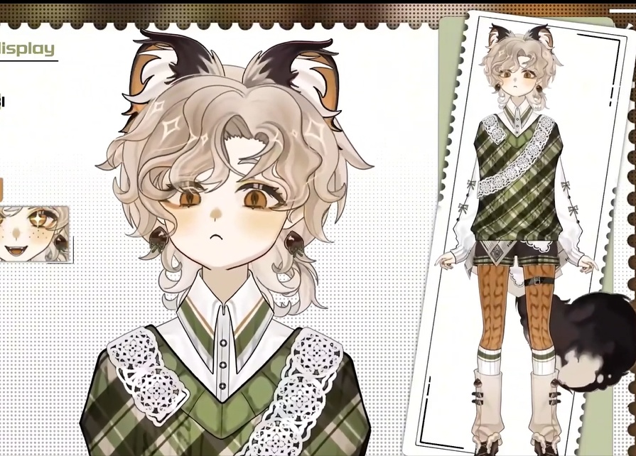 「live2dモデル」クリコ・コマツ