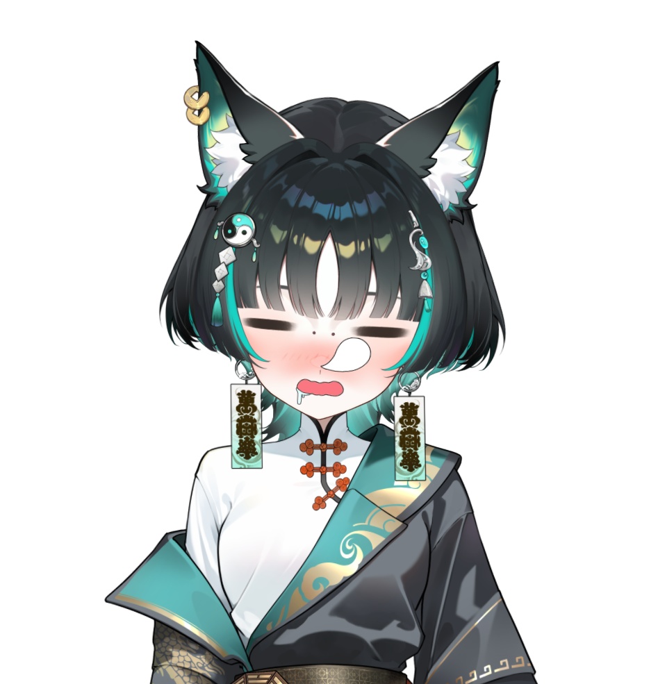 「live2dモデル」狐鈴