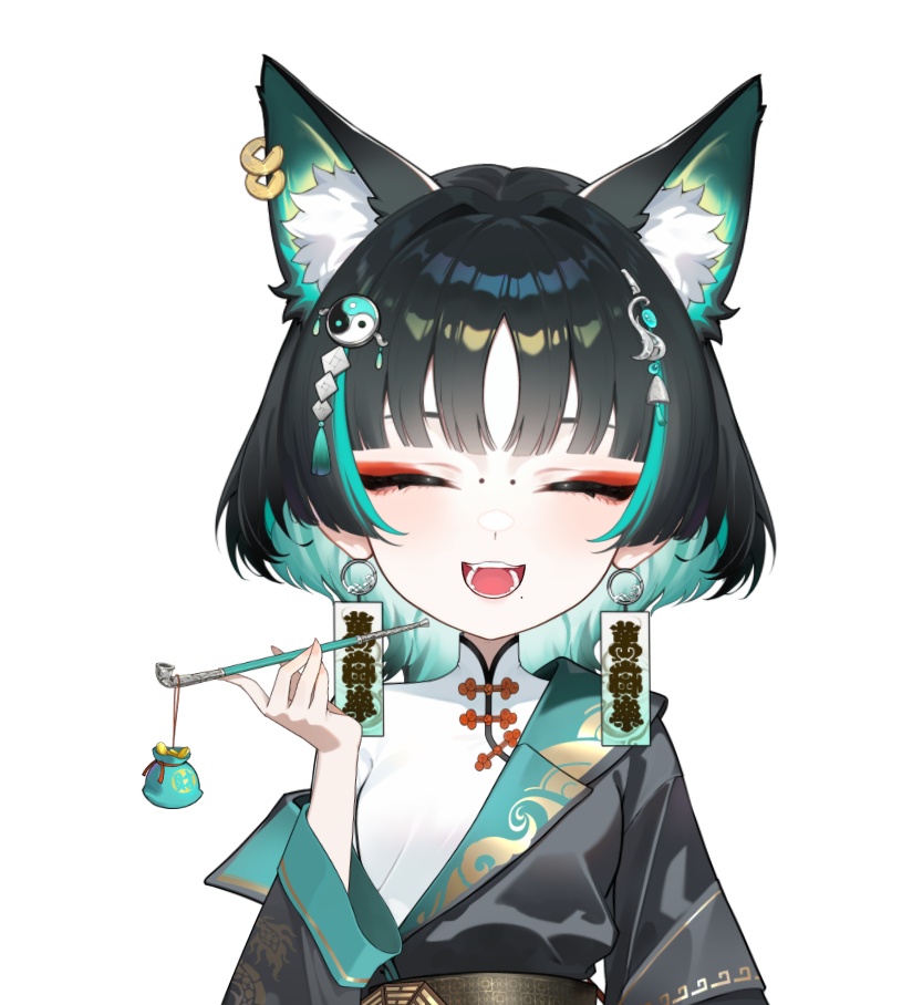 「live2dモデル」狐鈴