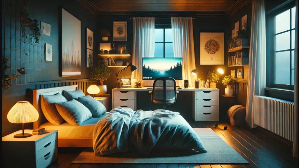 「3DリアルなVTuber背景」