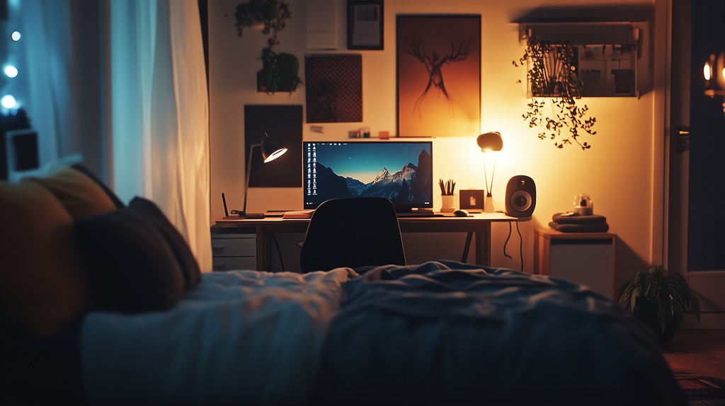 「3DリアルなVTuber背景」