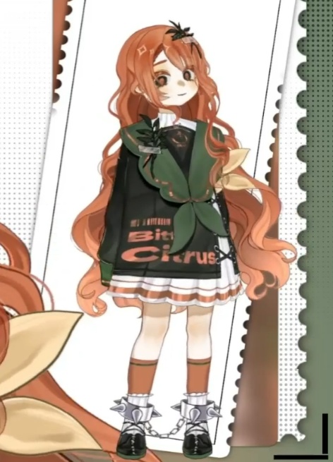 「live2dモデル」くうかんきつ