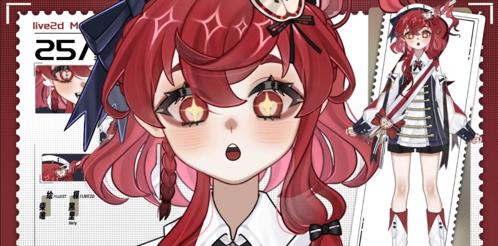 「live2dモデル」暗殺林檎少女