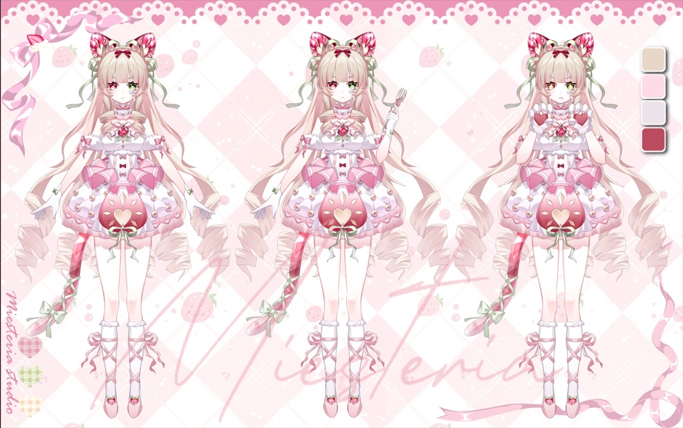 「live2dモデル」BerryNeko