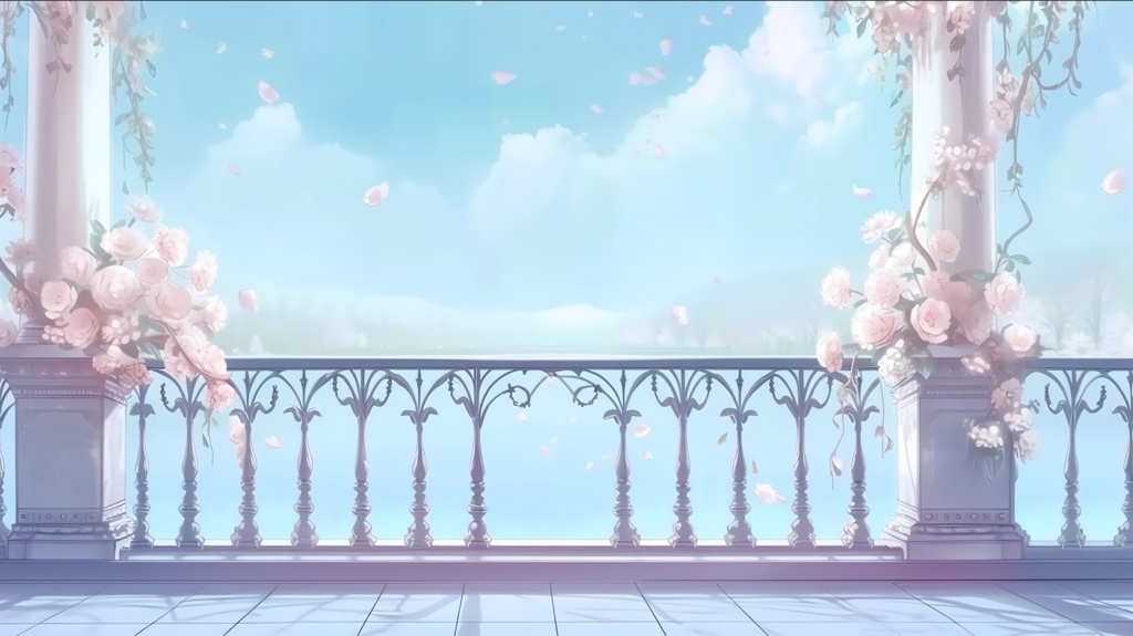 「2DリアルなVTuber背景」30枚