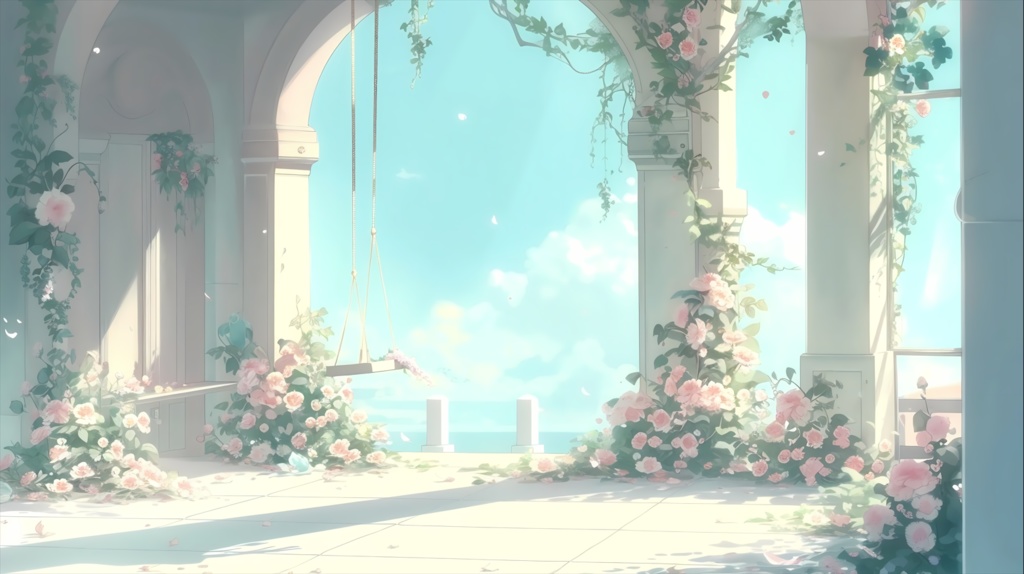 「2DリアルなVTuber背景」30枚