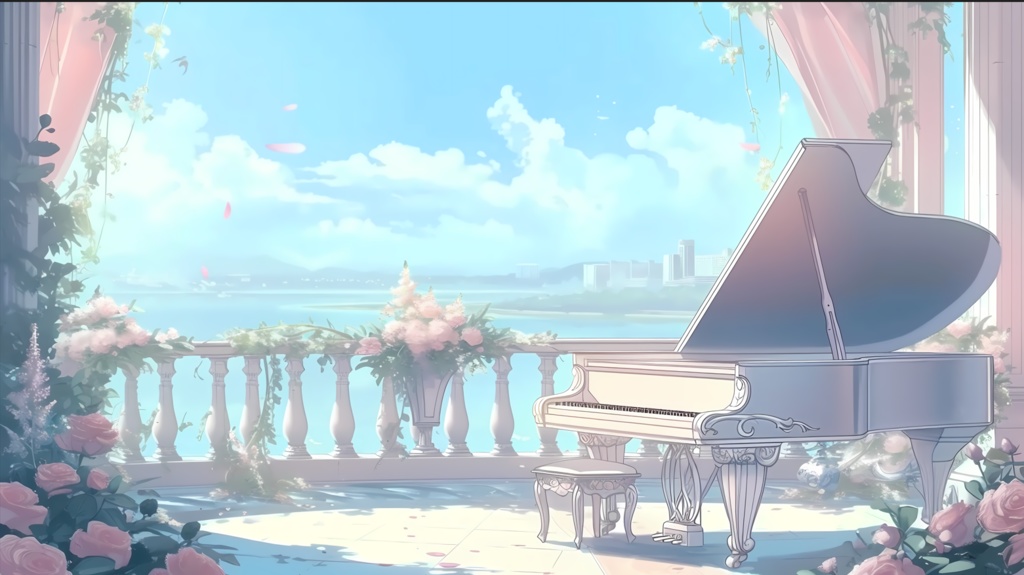 「2DリアルなVTuber背景」30枚