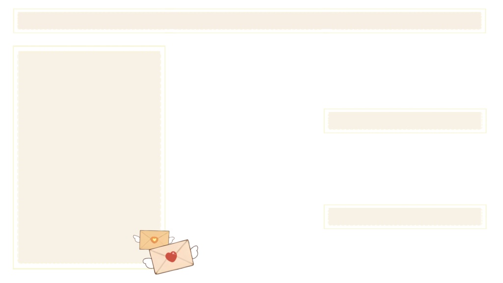 「Live2D動く背景」森の郵便局