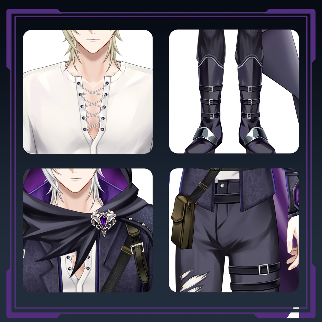 「live2dモデル」ノクティス