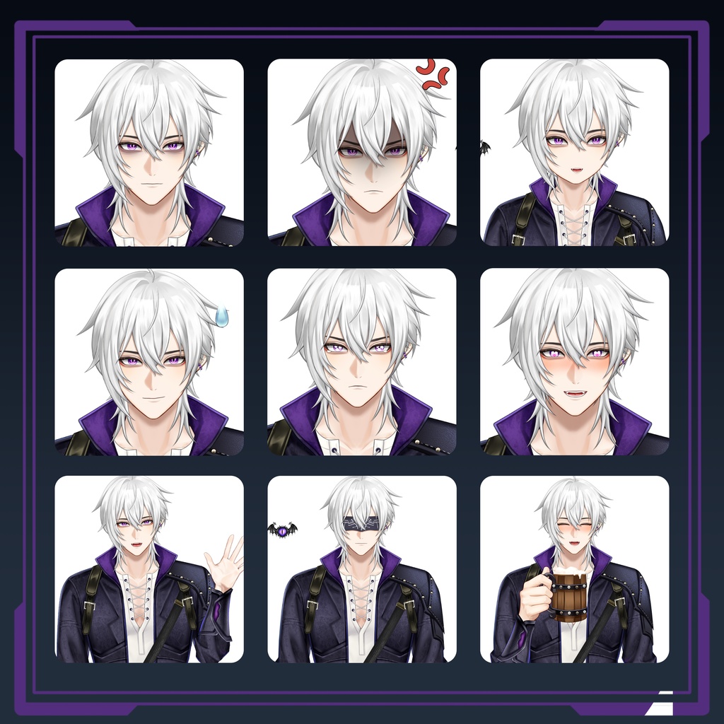 「live2dモデル」ノクティス