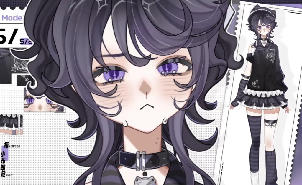 「live2dモデル」藤木マリ