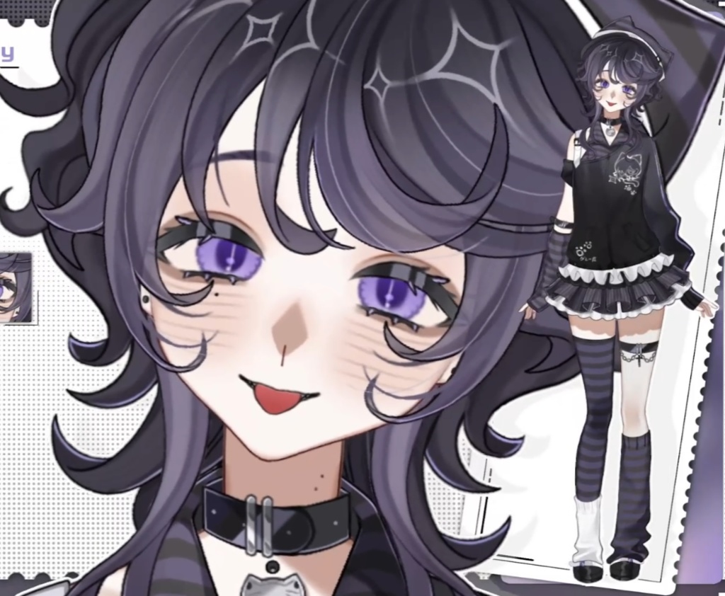 「live2dモデル」藤木マリ