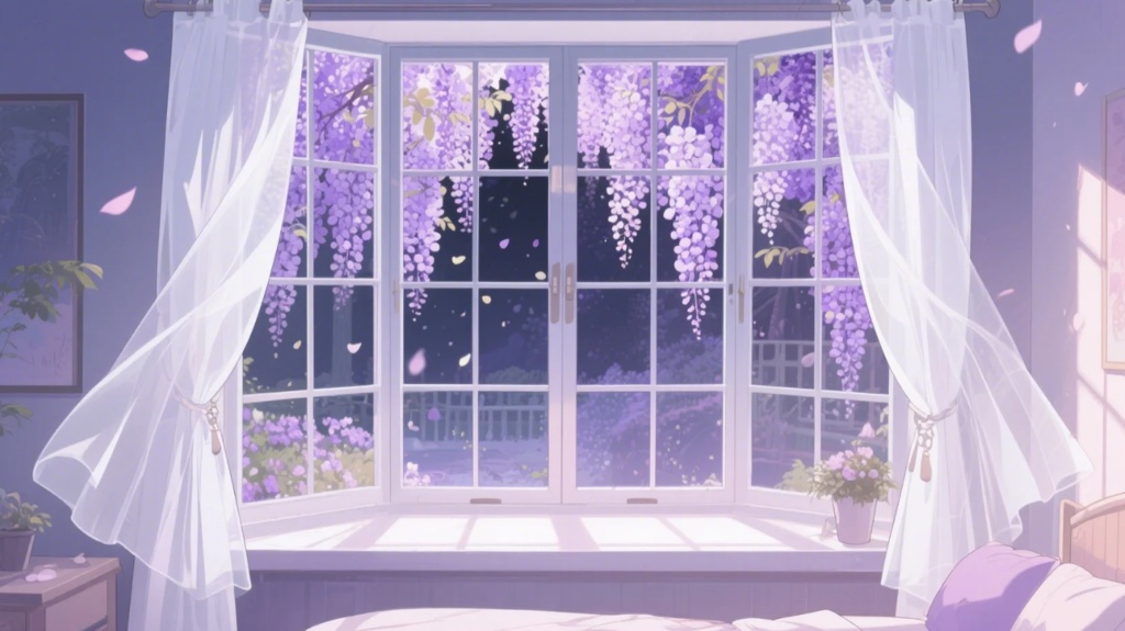 「Live2D動く背景」夢の帳(とばり)