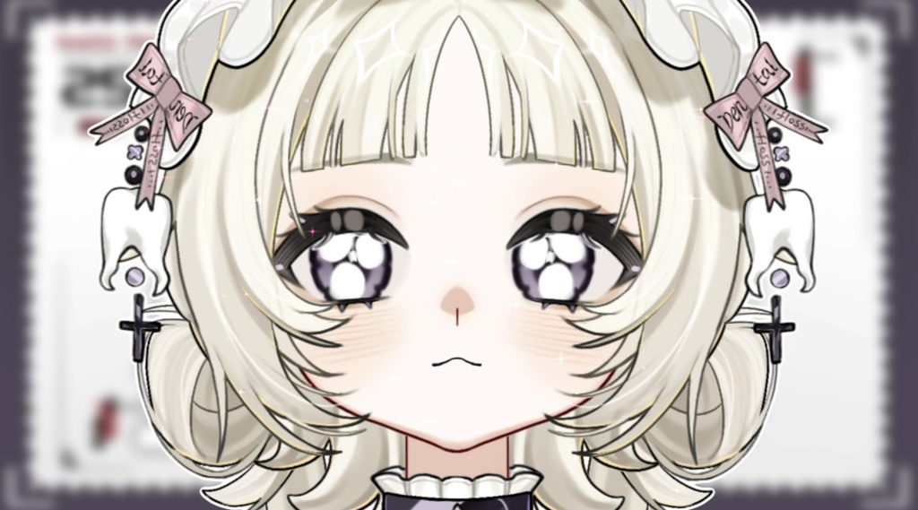 「live2dモデル」 Tooth