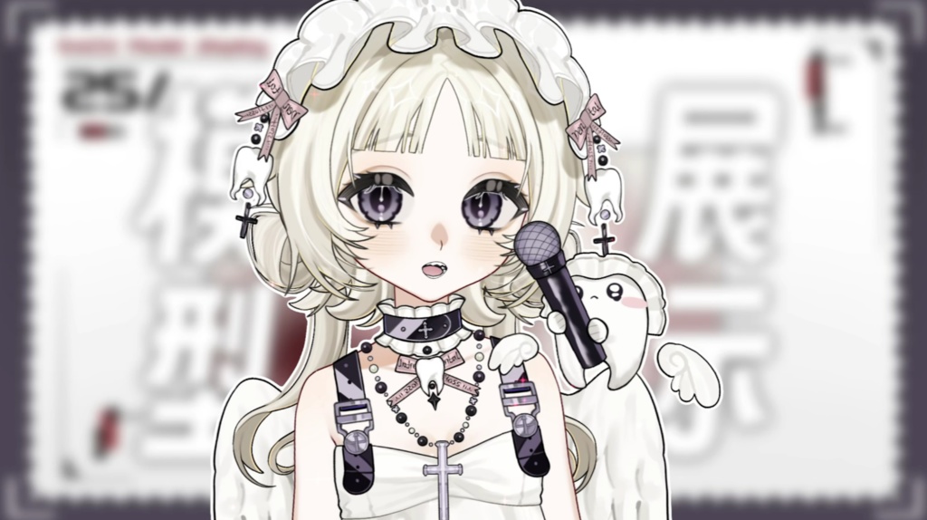 「live2dモデル」 Tooth