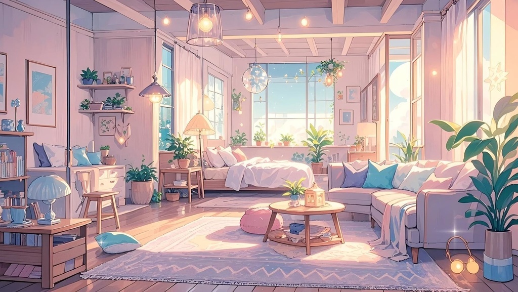 「Live2D動く背景」星砂の語り部屋