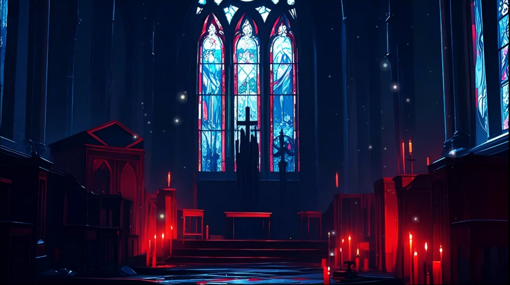 「Live2D動く背景」聖心の聖域