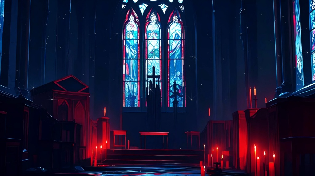 「Live2D動く背景」聖心の聖域