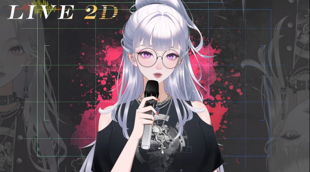 「live2dモデル」Nyx Noir