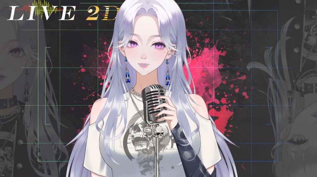 「live2dモデル」Nyx Noir