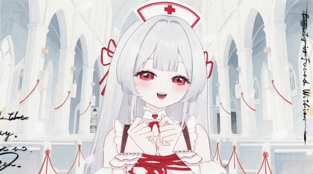 【限定1点】Scarlet Guardian – 独占VTuberモデル|フルボディLive2D|34ホットキー+12エモート