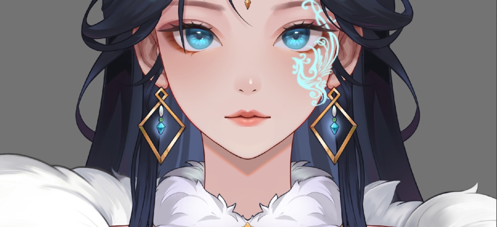 女性VTuberモデル PSD | 猫耳ファンタジー少女 Live2D用レイヤー分けイラスト | 未リギングプレメイドキャラクター