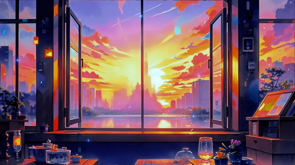 「Live2D動く背景」夏の青春限定