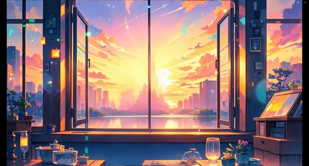 「Live2D動く背景」夏の青春限定