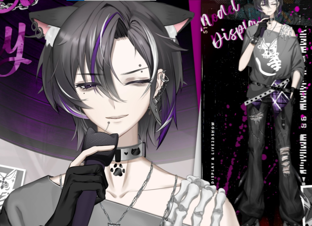 「live2dモデル」Elle