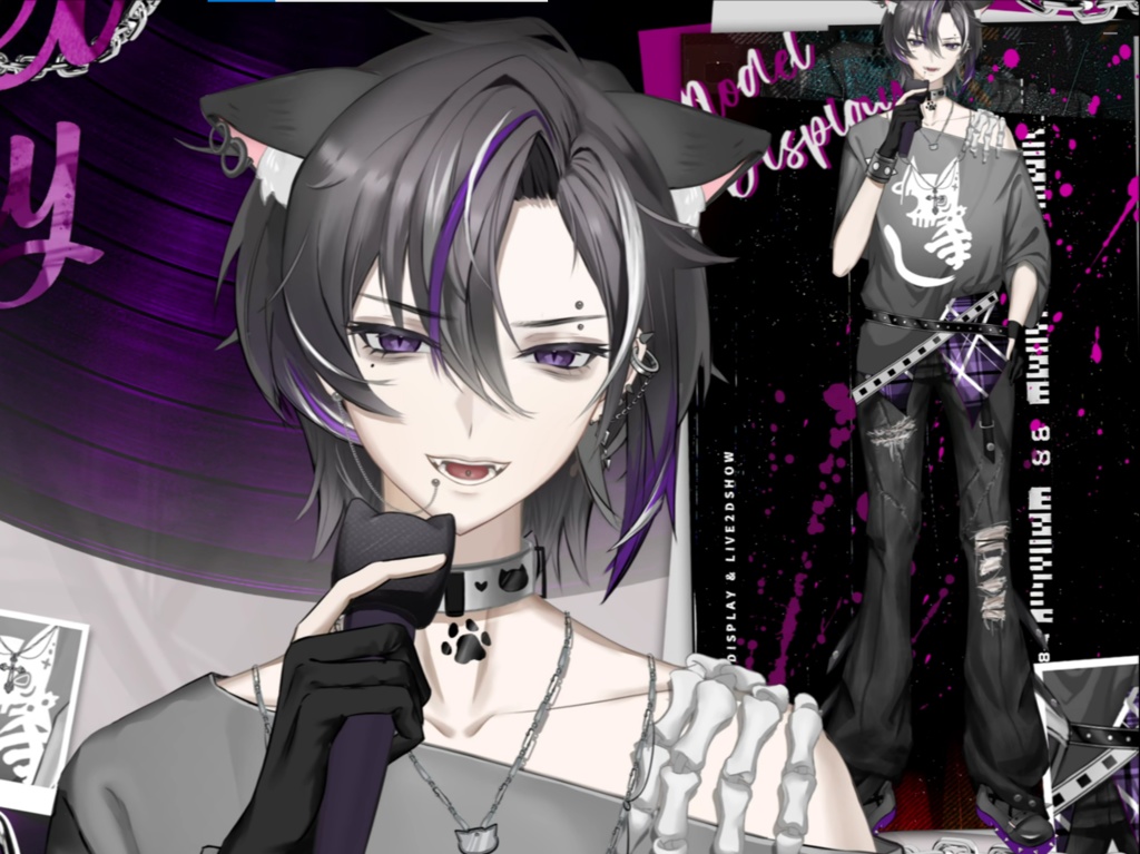 「live2dモデル」Elle