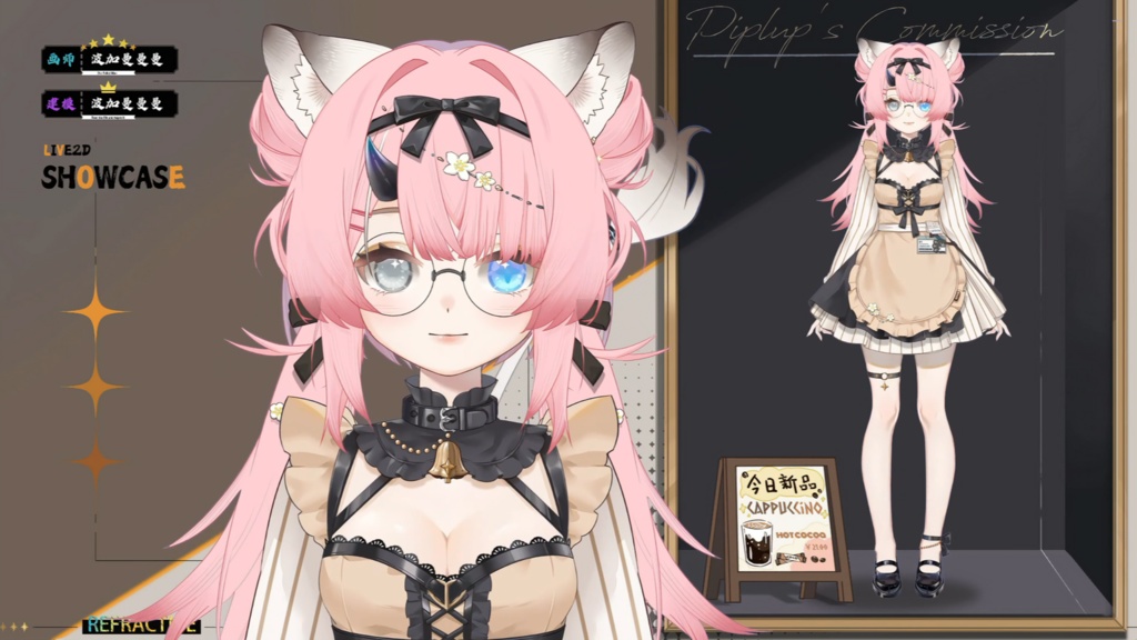 「live2dモデル」苍铃