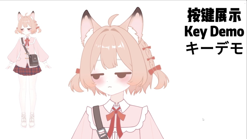 【限定1点】023 Girl – 独占VTuberモデル|フルボディLive2D|8ホットキー|PSD File File