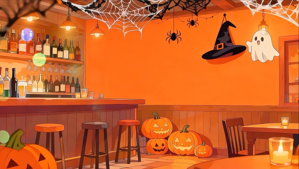 「Live2D動く背景」ストレンジパンプキン 🎃