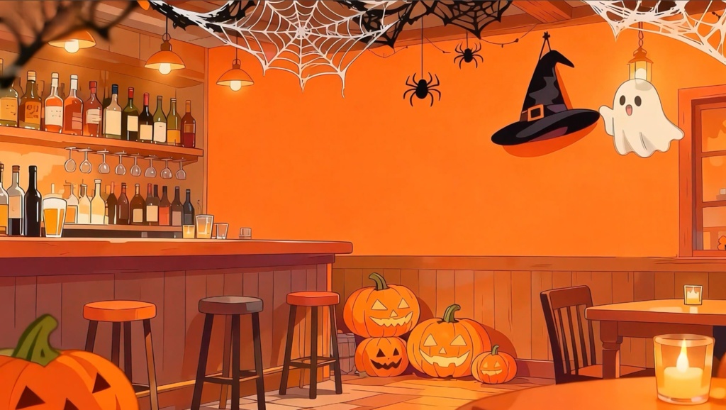 「Live2D動く背景」ストレンジパンプキン 🎃