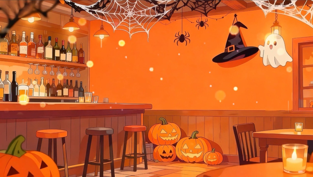 「Live2D動く背景」ストレンジパンプキン 🎃